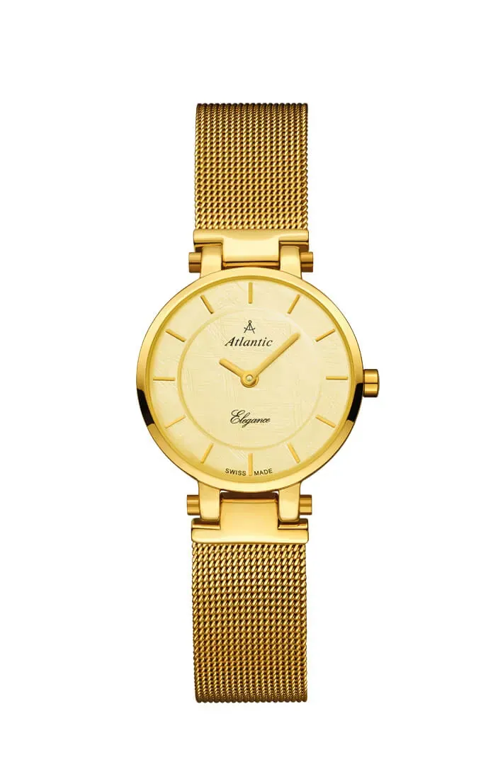 Elegance Small Yellow Gold PVD Champagne
