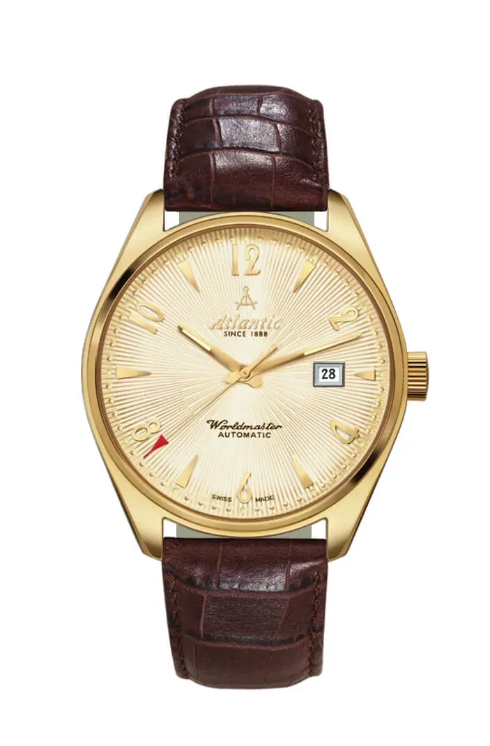 Worldmaster Art-Déco Automatic Champagne Dial