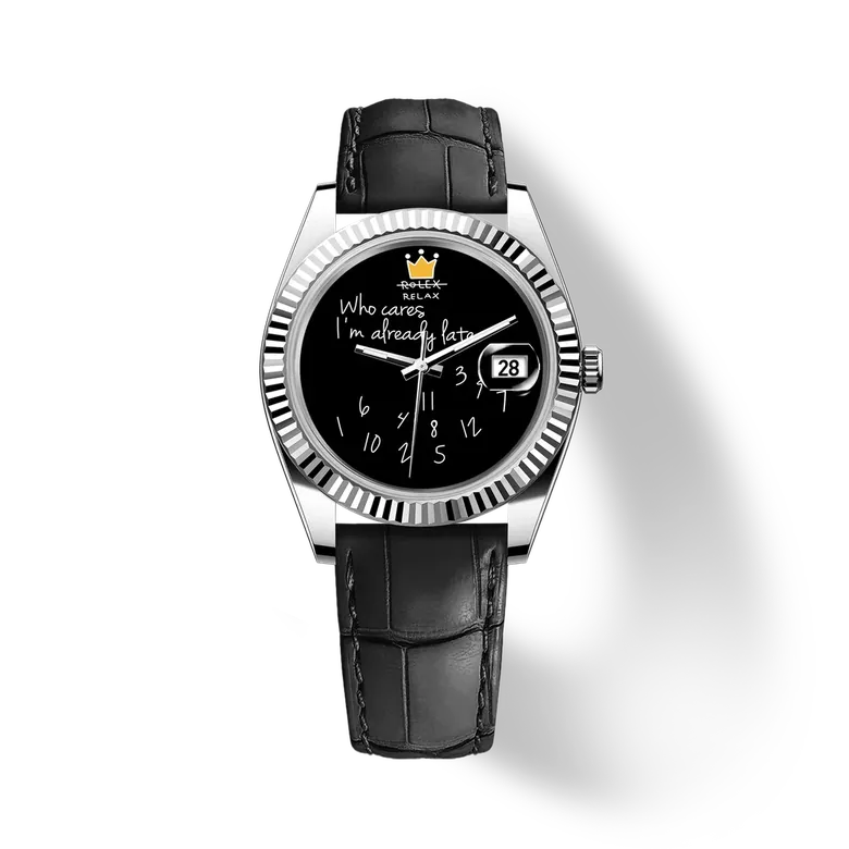 Eondate Maxi Classic Watch 40mm, Midnight Satire
