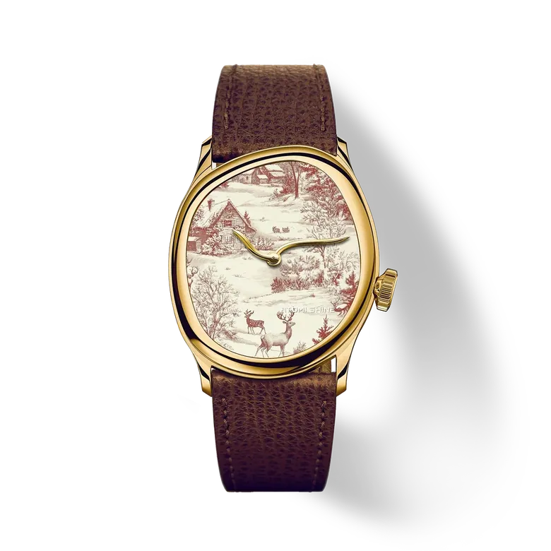 ILLUSION CLASSIC WATCH 34×38mm, Rustic Silence