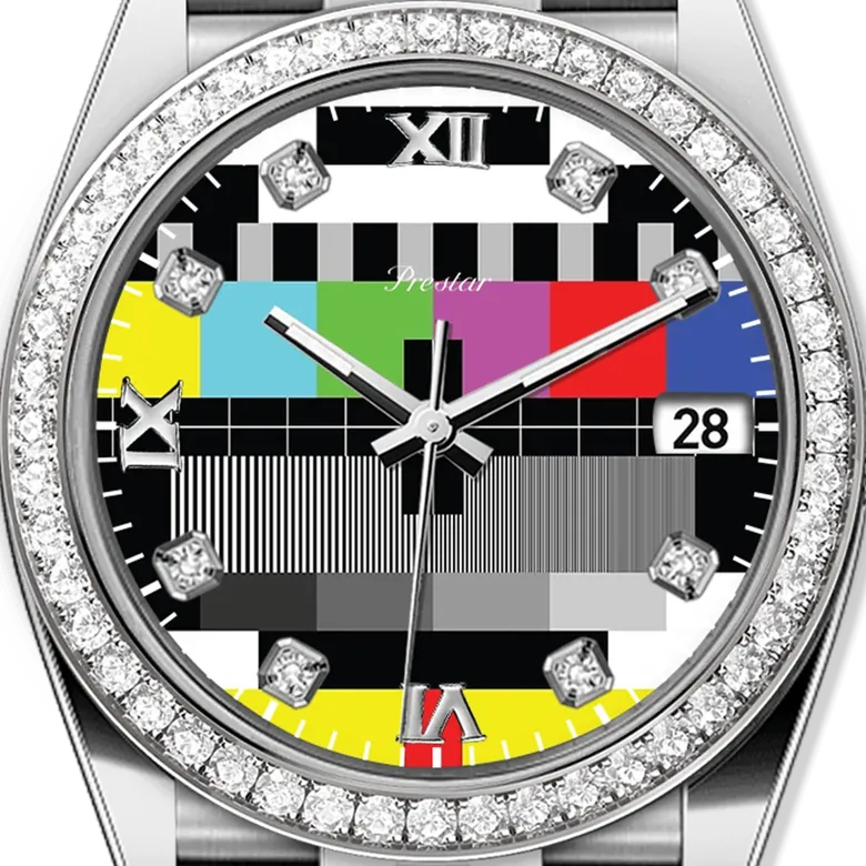 Diary Diamond Watch (Retro Vision)