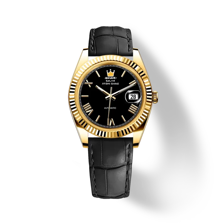 Eondate Maxi Classic Watch 40mm, Midnight Rebel