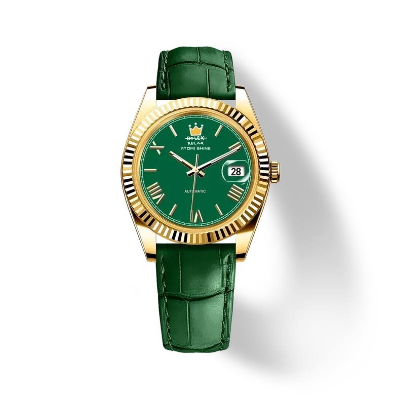 Eondate Maxi Classic Watch 40mm, Green Jest