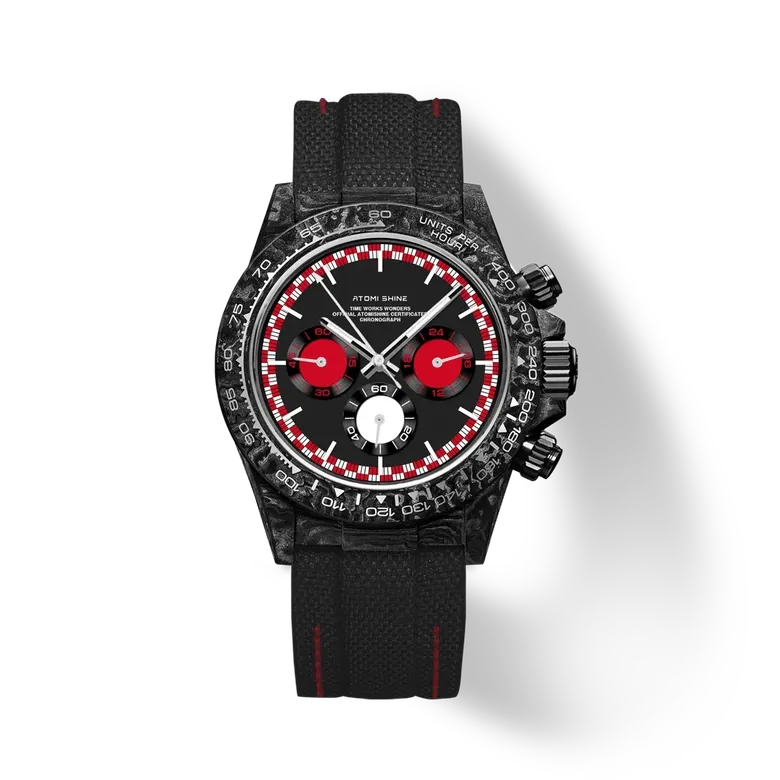 Velocirex Carbon Fiber Watch 39mm, Speed Dominate