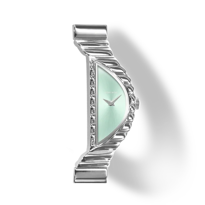 FIRST QUARTER CLASSIC WATCH 14mm, Emerald Arc