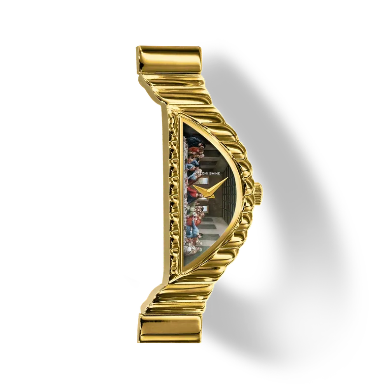 FIRST QUARTER CLASSIC WATCH 14mm, Golden Heritage
