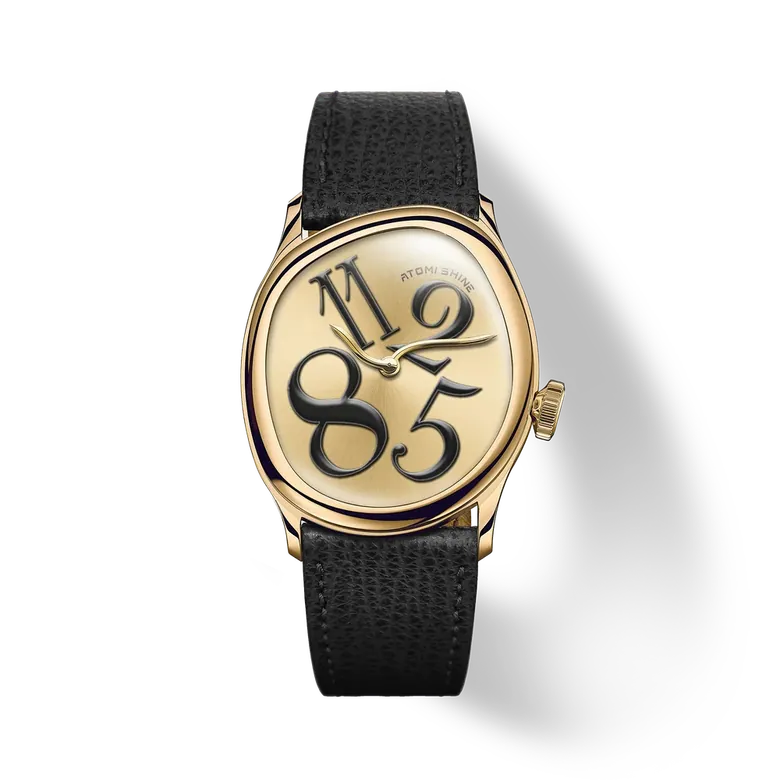ILLUSION CLASSIC WATCH 34×38mm, Golden Curve