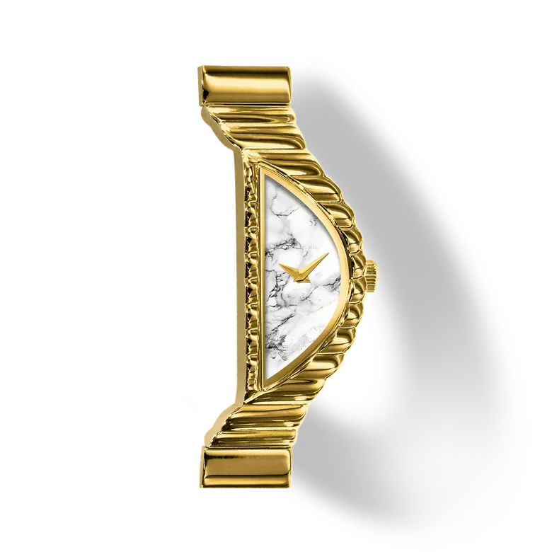 FIRST QUARTER CLASSIC WATCH 14mm, Golden Flow