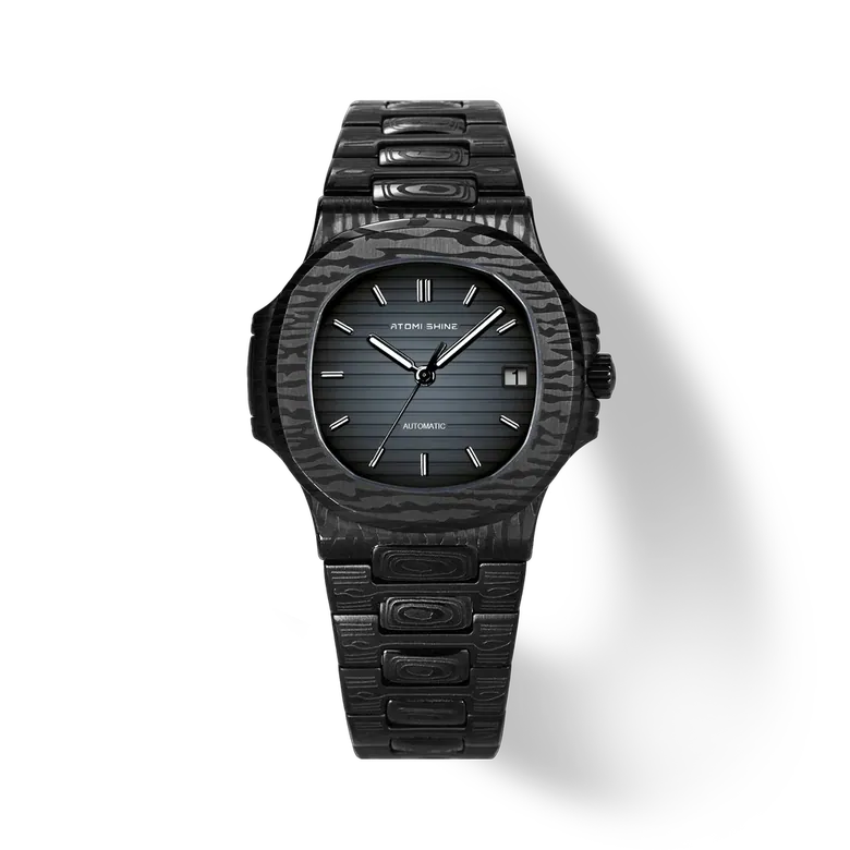 TECHNAUTIC STEEL CARBON WATCH