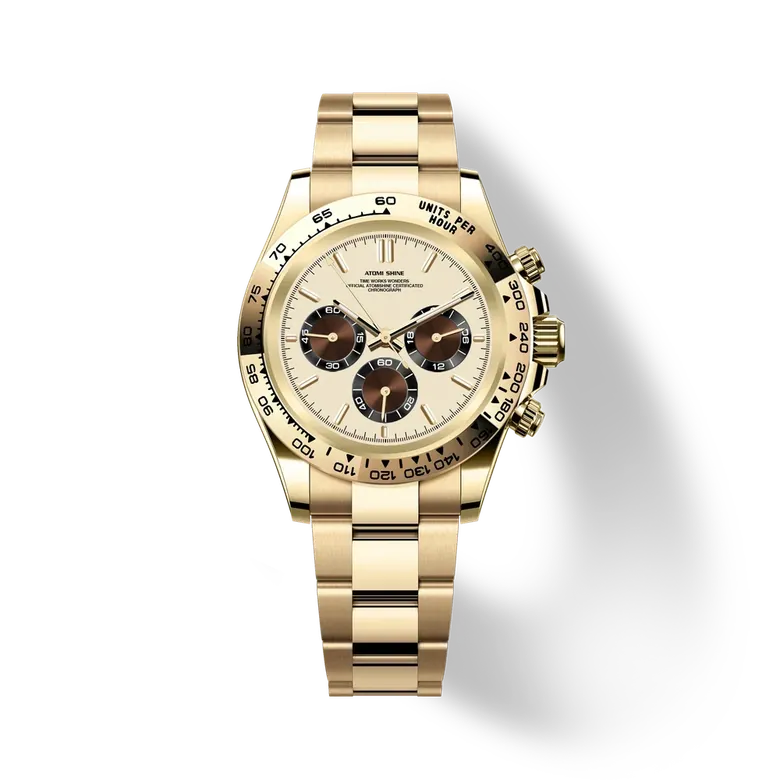 Velocirex Classic Watch 39mm, Golden Sands