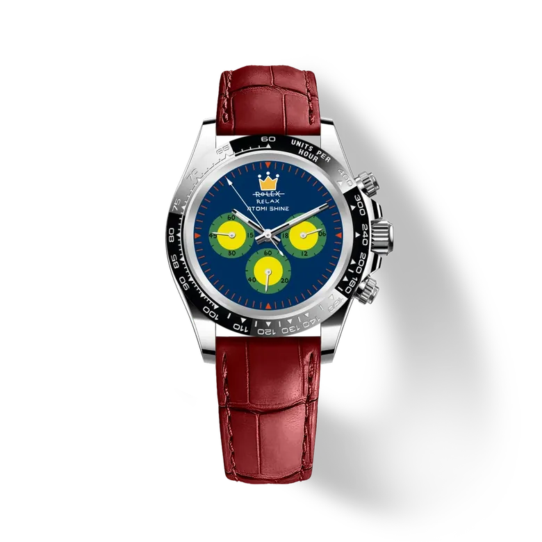 VELOCIREX CLASSIC LEATHER WATCH 39mm, Noble Twist