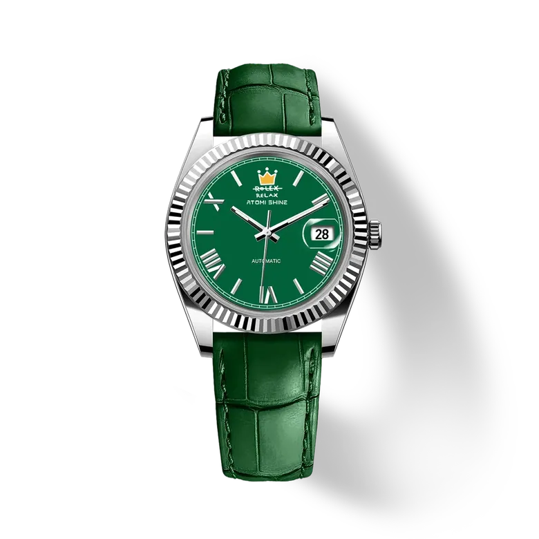 Eondate Maxi Classic Watch 40mm, Emerald Icon
