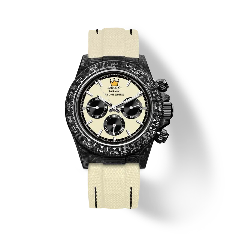 Velocirex Carbon Fiber Watch 39mm, Urban Rebel