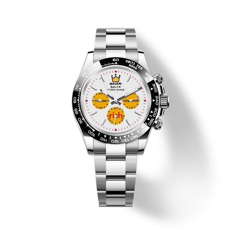 Velocirex Classic Watch 39mm, Crown Jest
