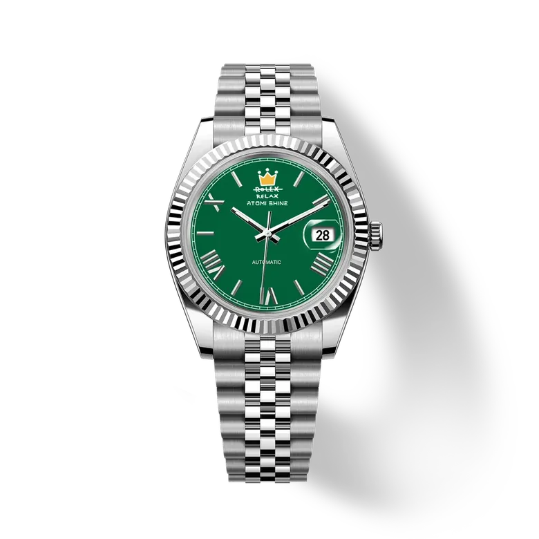 Eondate Maxi Classic Watch 40mm, Verdant Crown