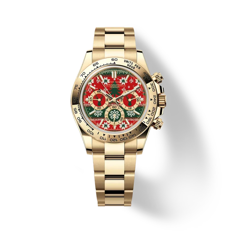 Velocirex Classic Watch 39mm, Golden Noel