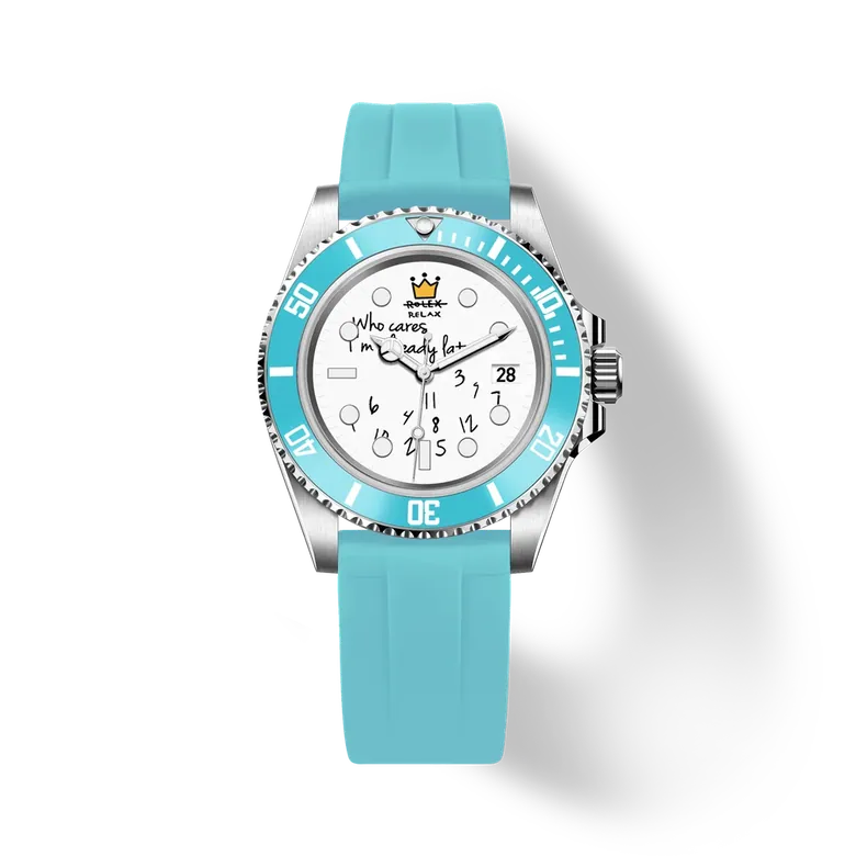 HYDROCORE FLUORO WATCH Automatic, Turquoise Rebel