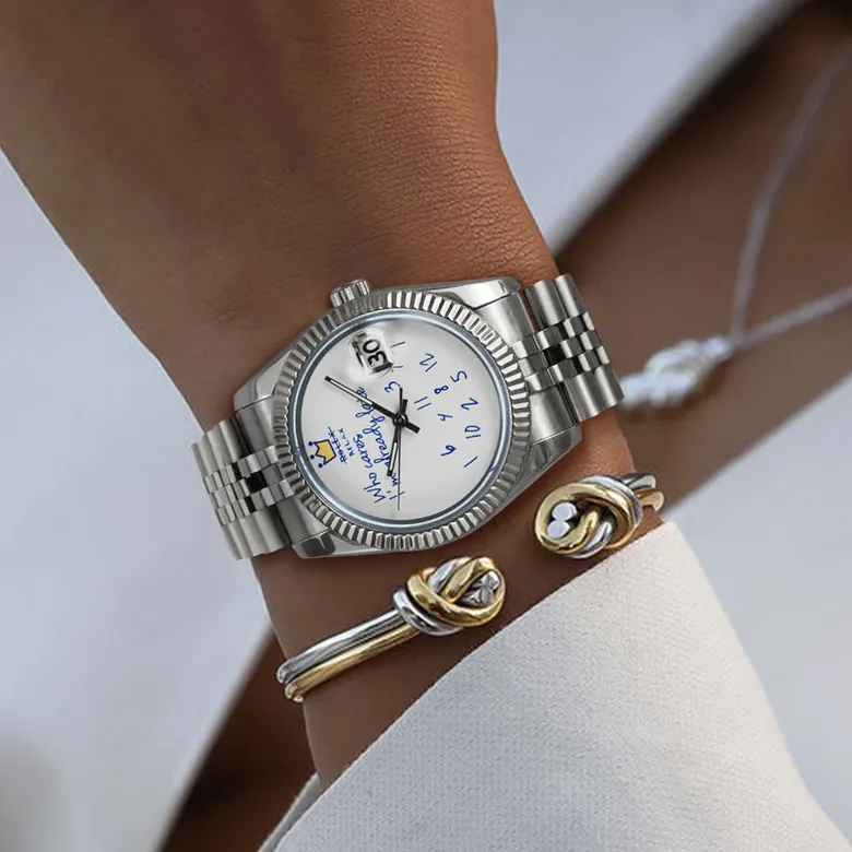 Eondate Classic Watch 36mm, Lazy Moment
