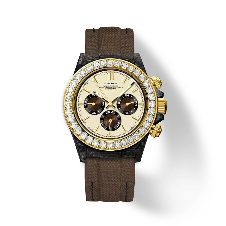 VELOCIREX CARBON FIBER DIAMOND WATCH