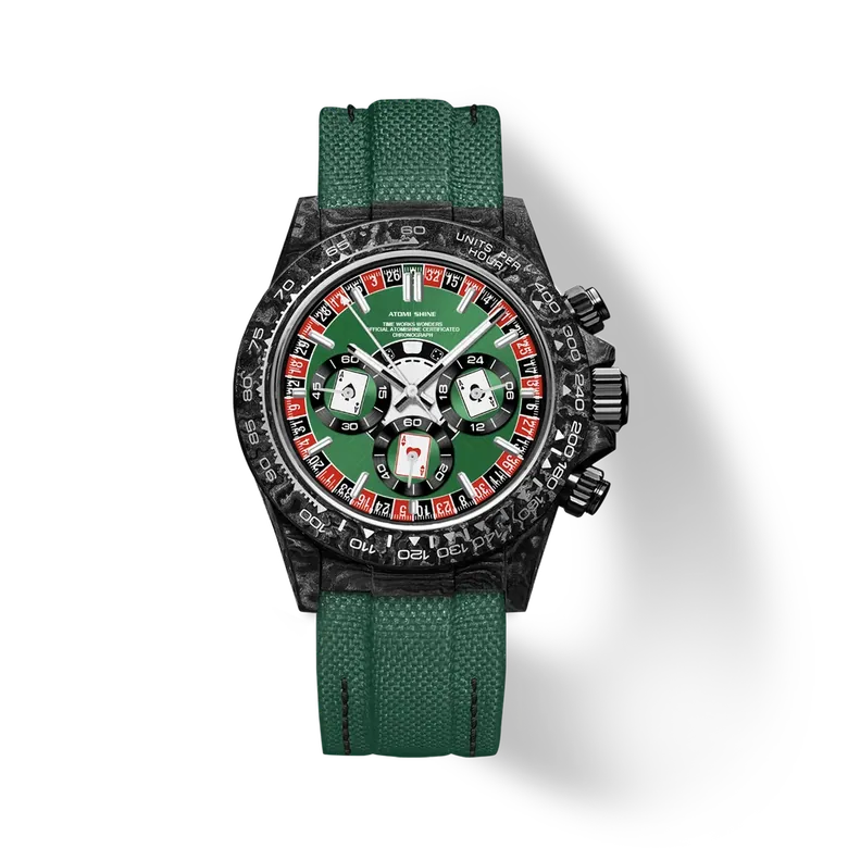 Velocirex Carbon Fiber Watch 39mm, Ace Spin