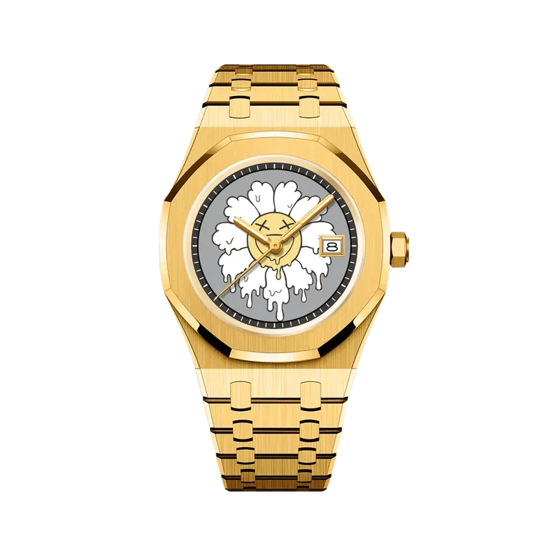 Octaforma Classic Watch Automatic, Golden Bloom
