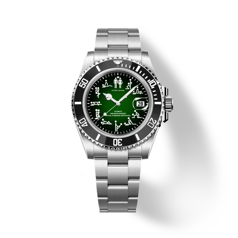 Hydrocore Classic Watch Automatic, Signal Code