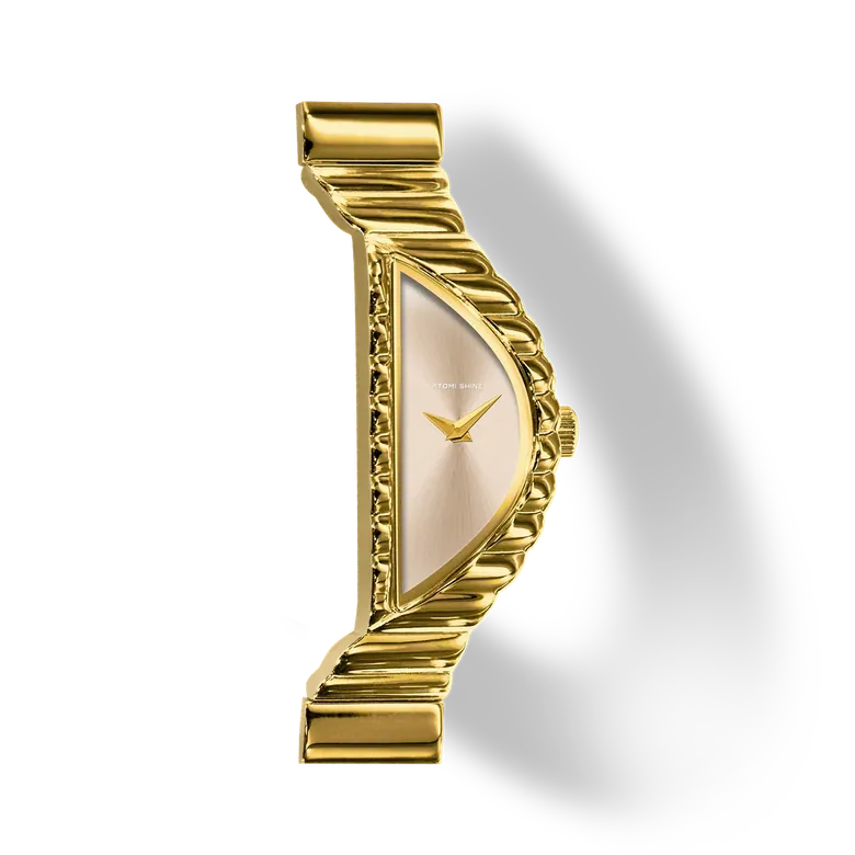 FIRST QUARTER CLASSIC WATCH 14mm, Lunar Champagne