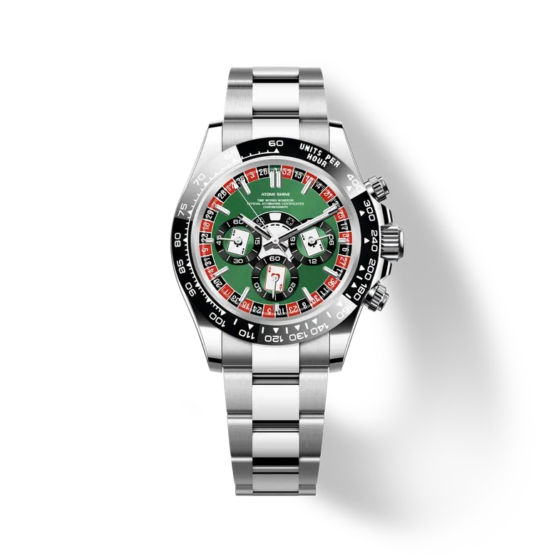 Velocirex Classic Watch 39mm, Royal Spin