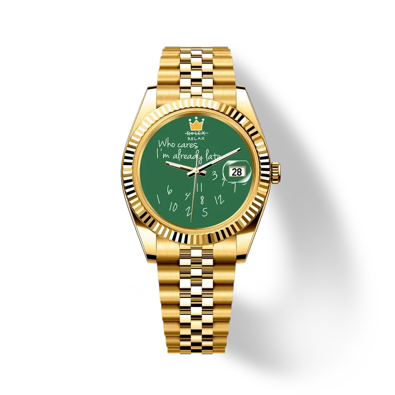 Eondate Maxi Classic Watch 40mm, Emerald Rebel