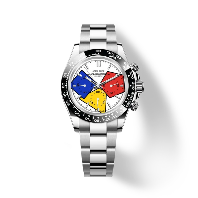 Velocirex Classic Watch 39mm, Color Stack