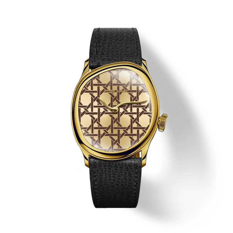 ILLUSION CLASSIC WATCH 34×38mm, Golden Weave