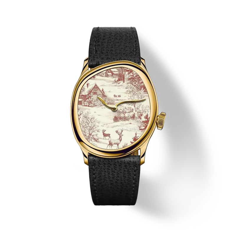 ILLUSION CLASSIC WATCH 34×38mm, Silent Village