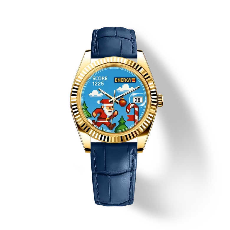 Eondate Maxi Classic Watch 40mm, Pixel Frost