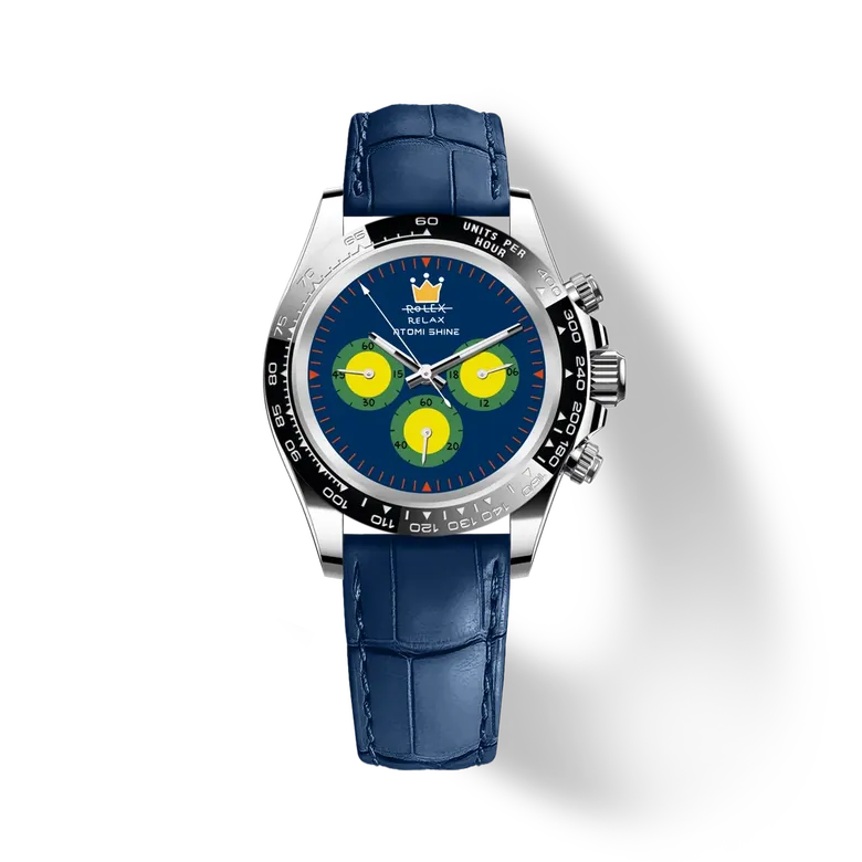 VELOCIREX CLASSIC LEATHER WATCH 39mm, Stellar Prince