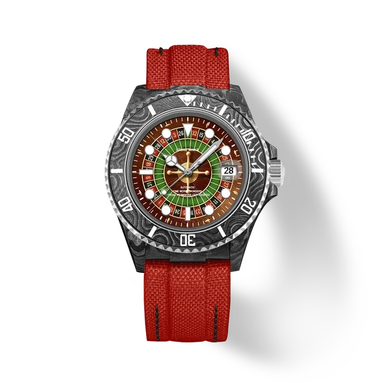 Hydrocore Carbon Fiber Watch Automatic, Fortune Spin