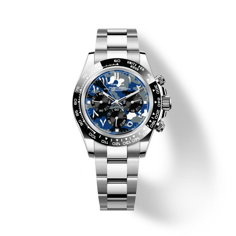 Velocirex Classic Watch 39mm, Blue Phantom
