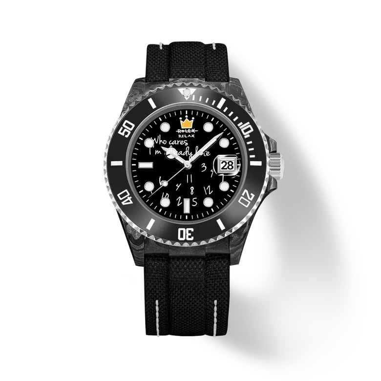 Hydrocore Carbon Fiber Watch Automatic, Diver’s Joke