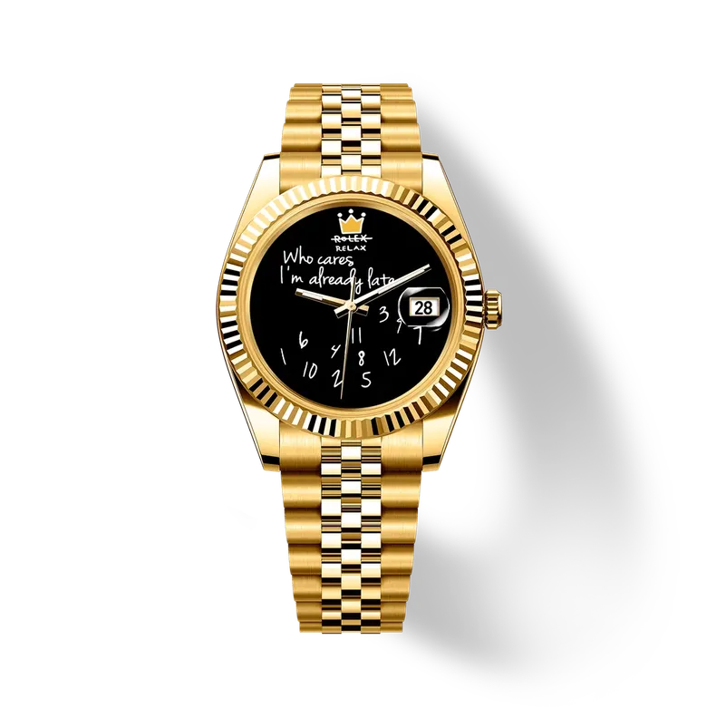 Eondate Maxi Classic Watch 40mm, Golden Jest