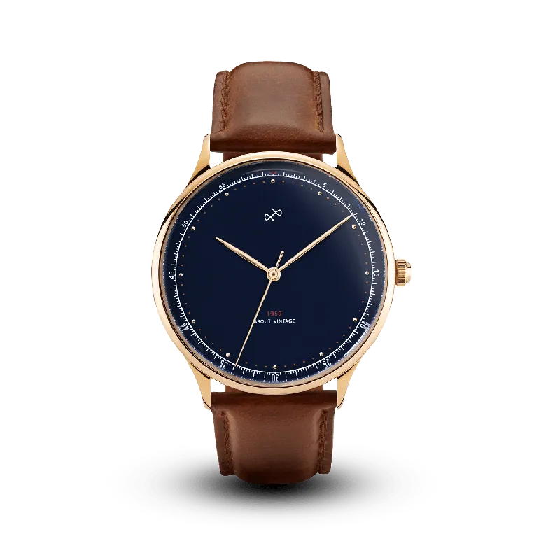 1969 Vintage, Gold / Midnight Blue - Special Edition – 39mm