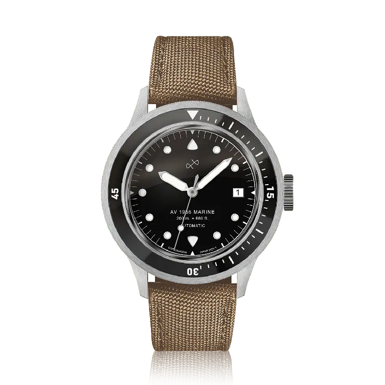 1956 Marine Automatic, Steel / Black