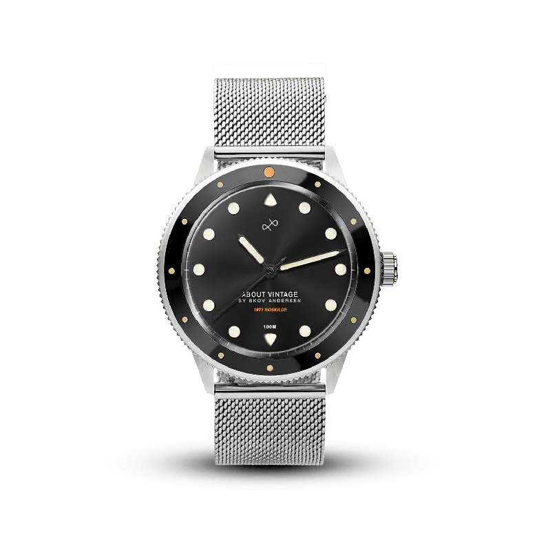 1971 Stagediver, Steel / Black – 36mm
