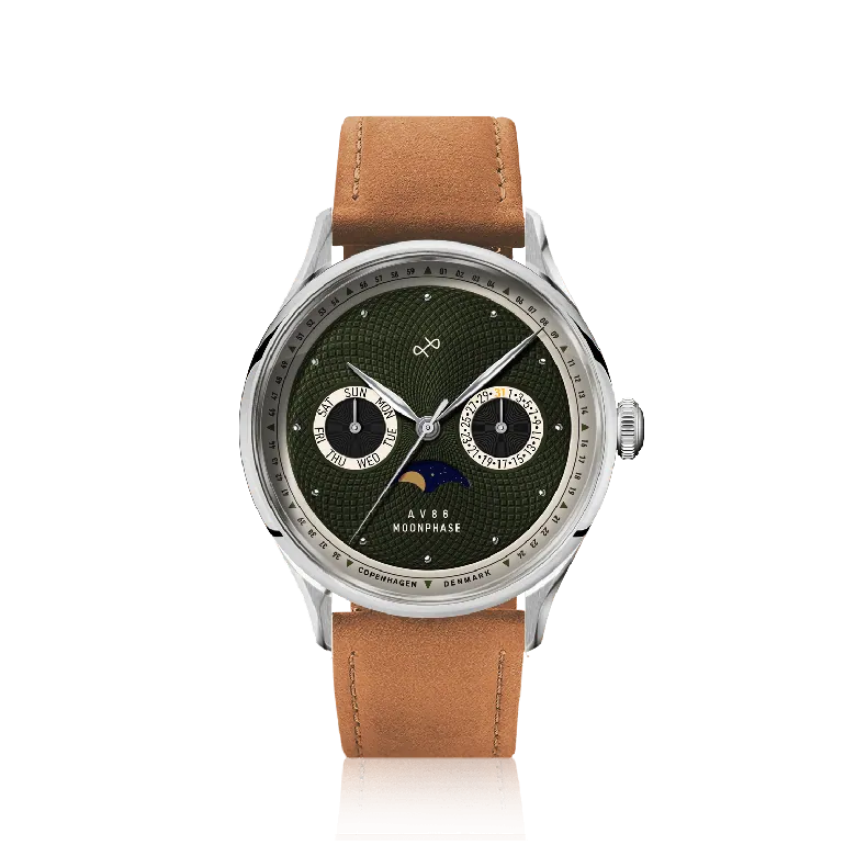 1968 Moonphase, Steel / Green