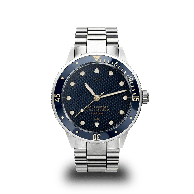 1926 At'sea, Steel / Blue Turtle Vintage