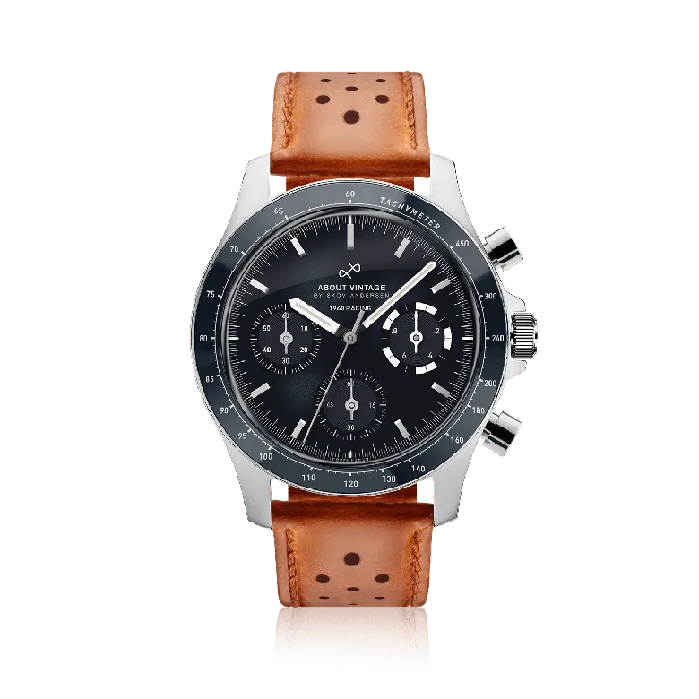 1960 Racing Chronograph, Steel / Midnight Blue
