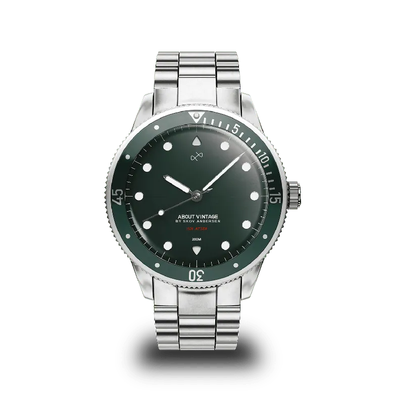1926 At'sea, Steel / Green Sunray