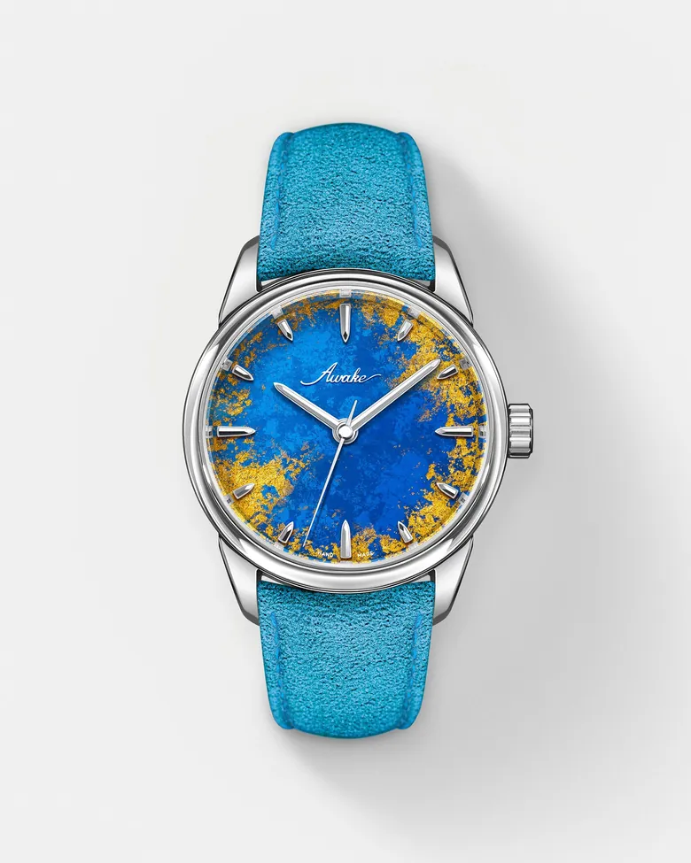 Son Mài - Frosted Leaf « Royal Blue »