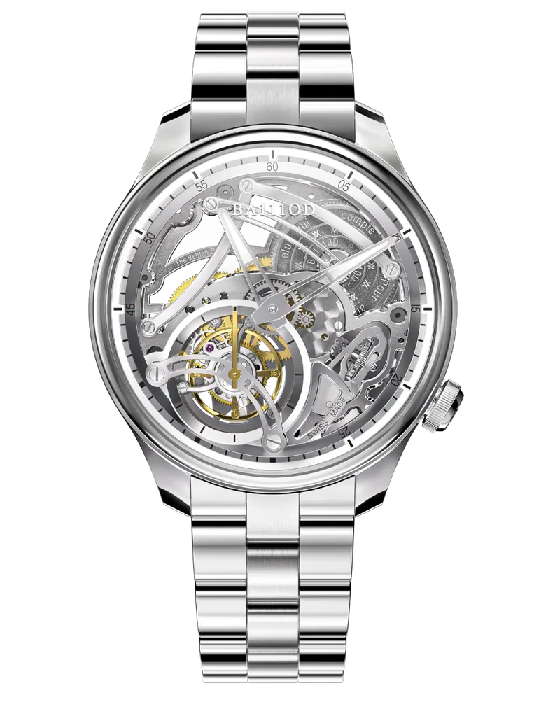 Chapter 4 Skeleton Tourbillon Ice White