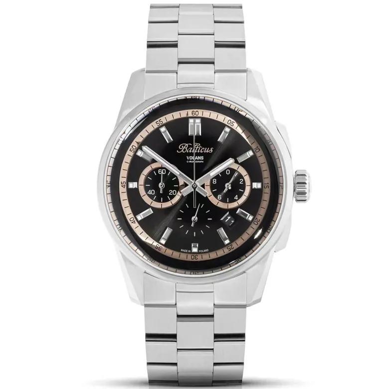 Balticus Volans Chronograf (czarny) - BAL-VSCHBAC