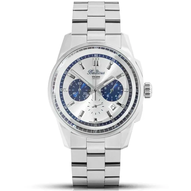 Balticus Volans Chronograf (Srebrny) - BAL-VSCHSBU