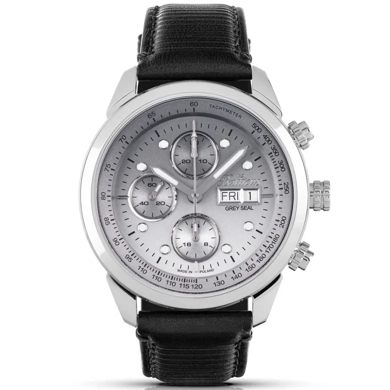 Balticus Grey Seal Chronograph (Grey) - BLT-BALGSGRCH - SET